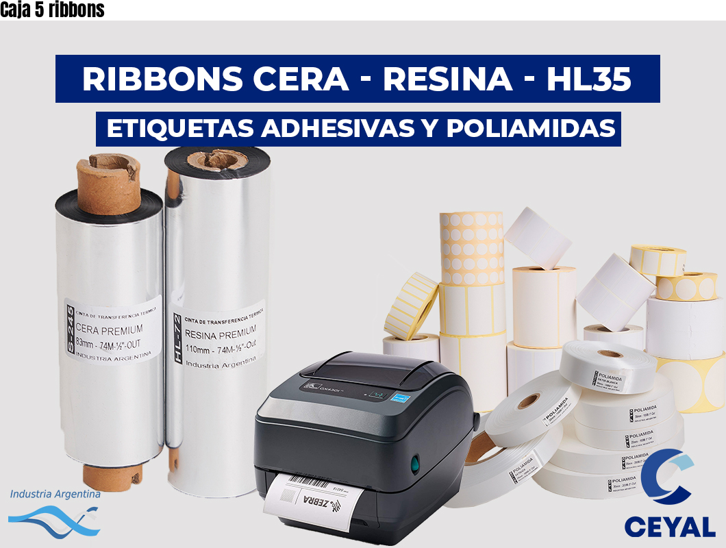 Caja 5 ribbons
