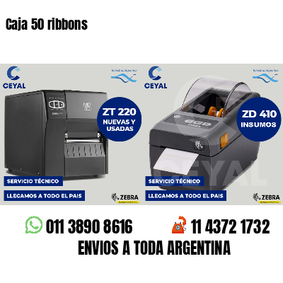 Caja 50 ribbons