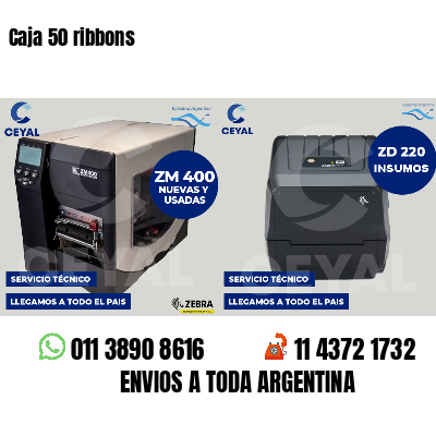 Caja 50 ribbons