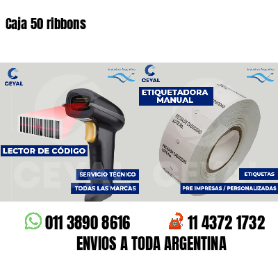 Caja 50 ribbons
