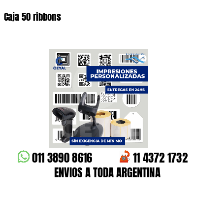 Caja 50 ribbons