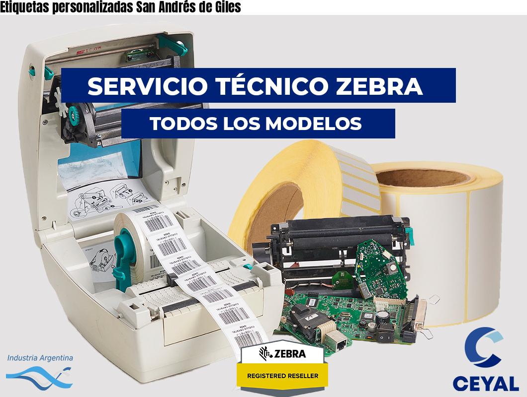 Etiquetas personalizadas San Andrés de Giles