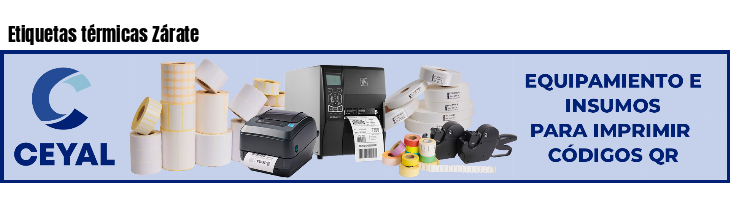 Etiquetas térmicas Zárate