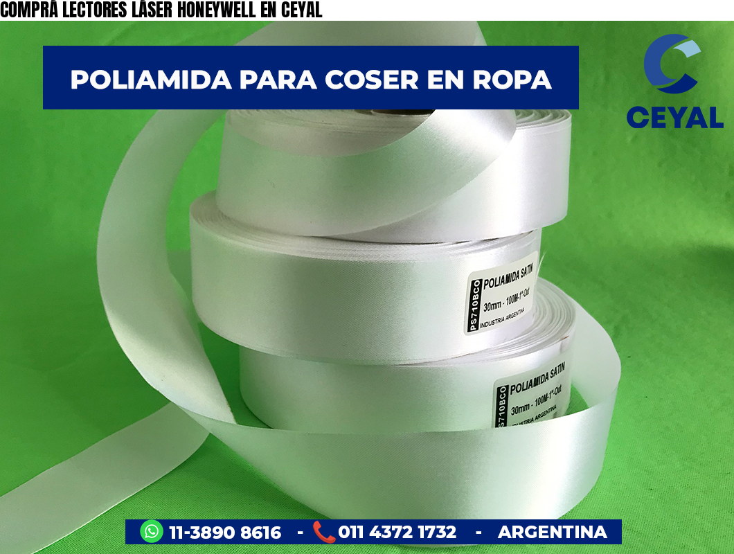 COMPRÁ LECTORES LÁSER HONEYWELL EN CEYAL