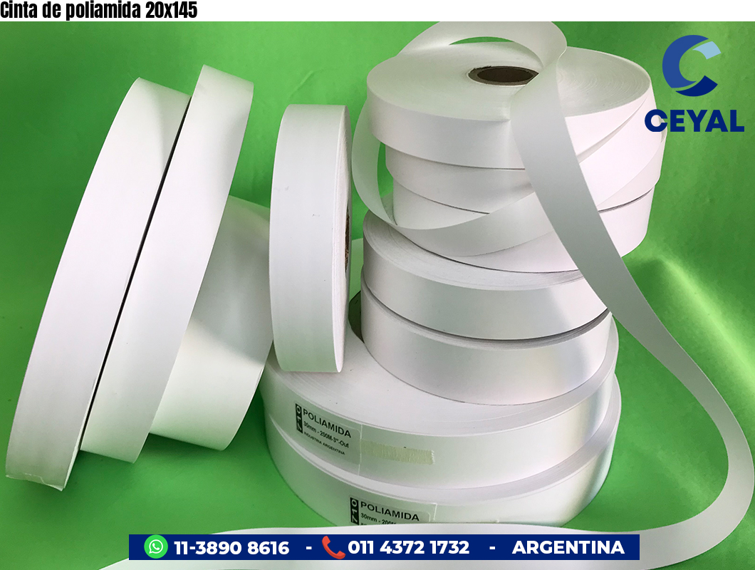 Cinta de poliamida 20x145