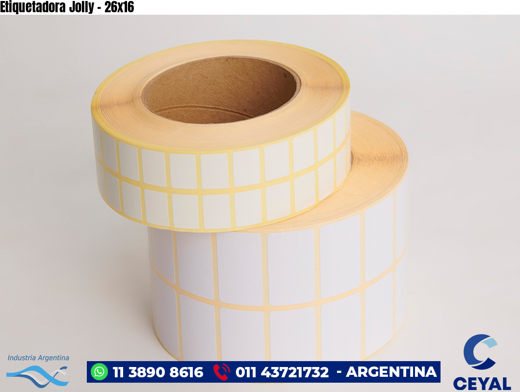 Etiquetadora Jolly - 26x16