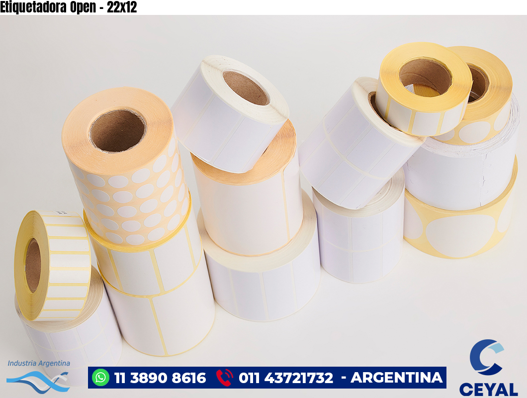 Etiquetadora Open - 22x12