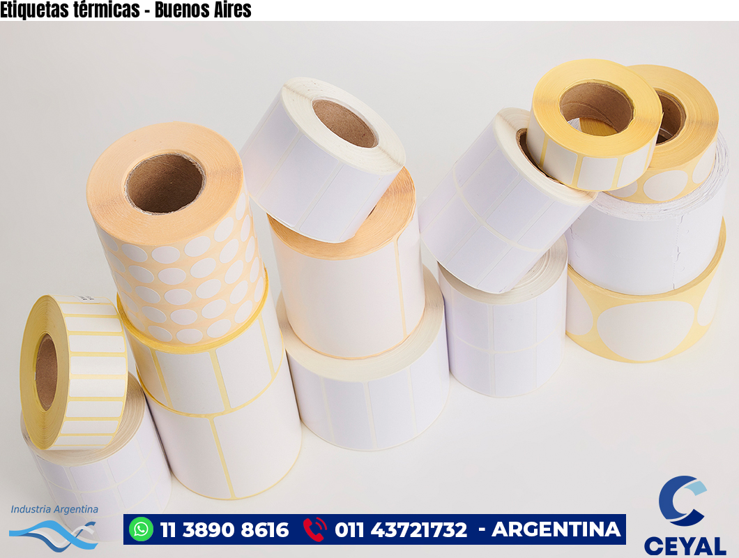 Etiquetas térmicas - Buenos Aires