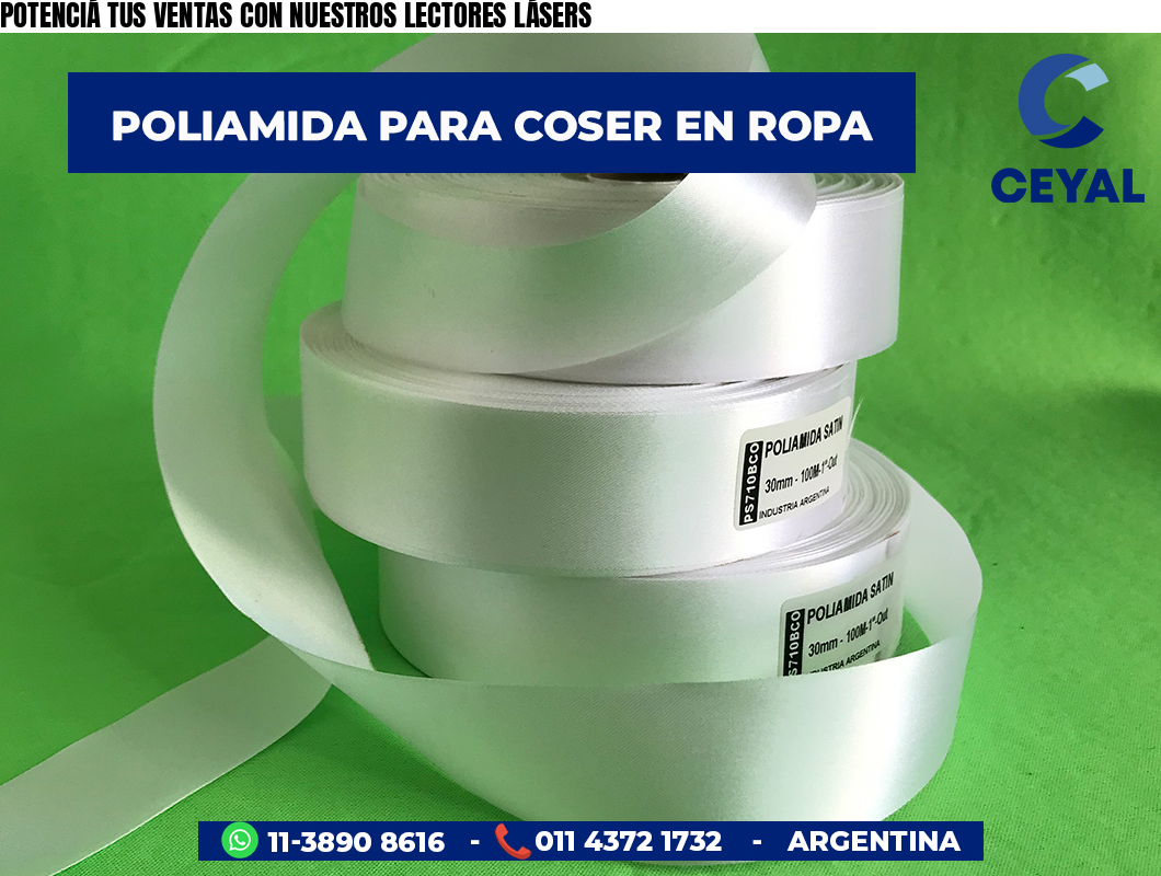 POTENCIÁ TUS VENTAS CON NUESTROS LECTORES LÁSERS