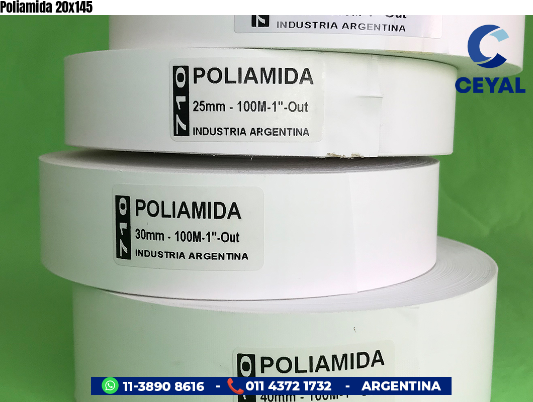 Poliamida 20x145