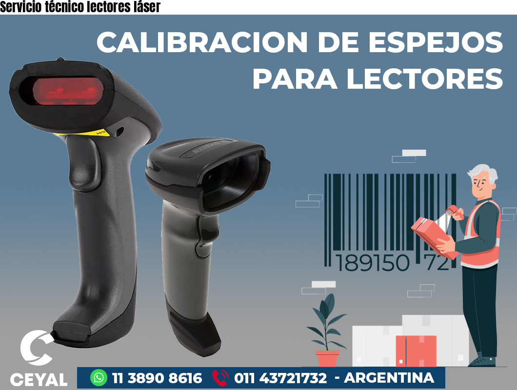 Servicio técnico lectores láser