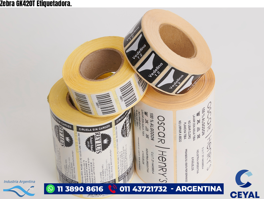 Zebra GK420T Etiquetadora.
