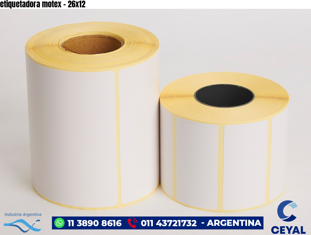 etiquetadora motex - 26x12