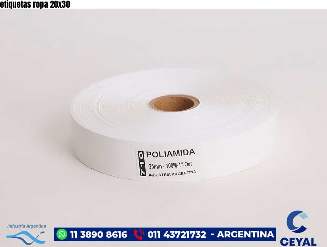 etiquetas ropa 20×30