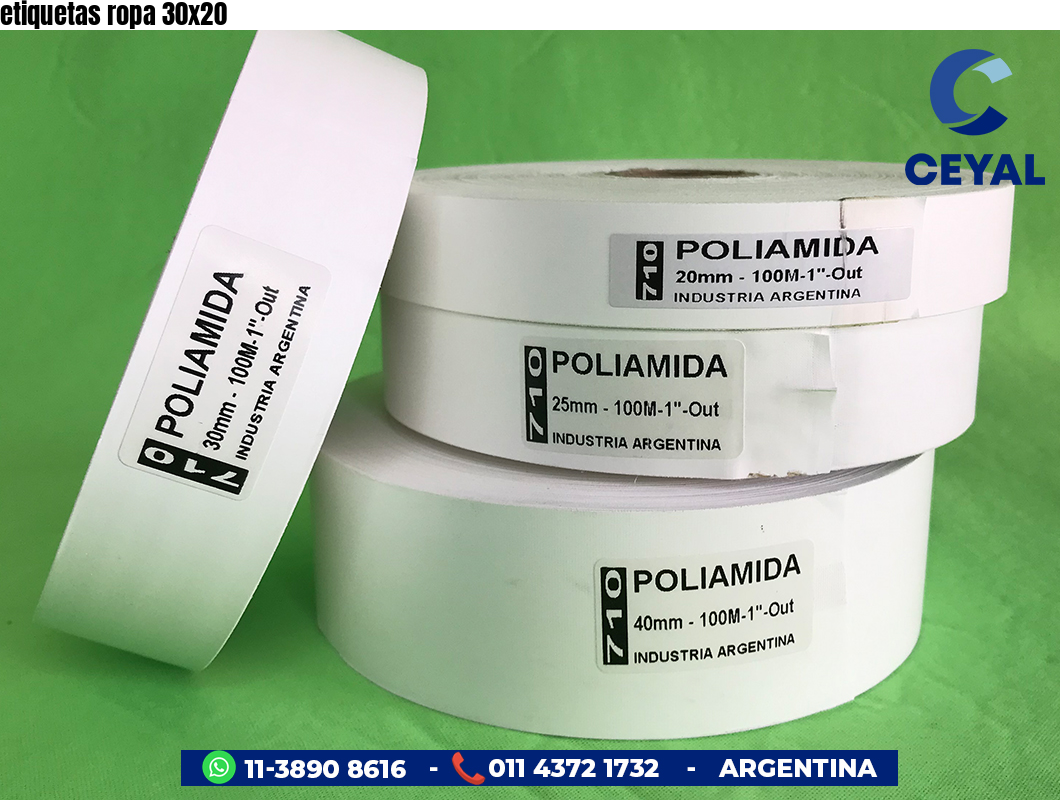 etiquetas ropa 30×20