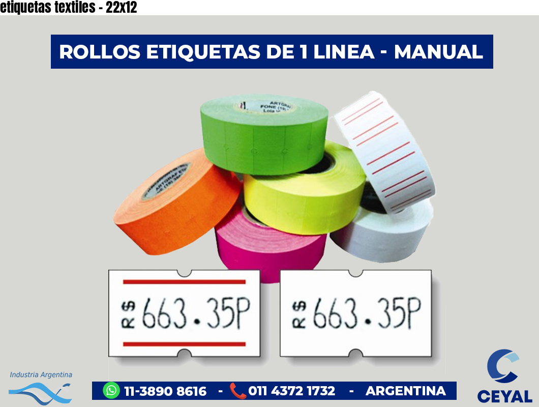 etiquetas textiles - 22x12