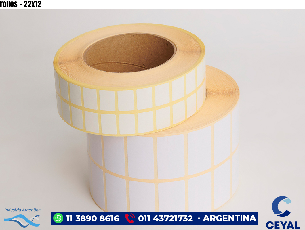 rollos - 22x12
