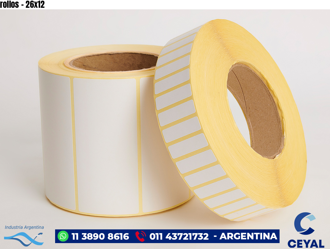 rollos - 26x12