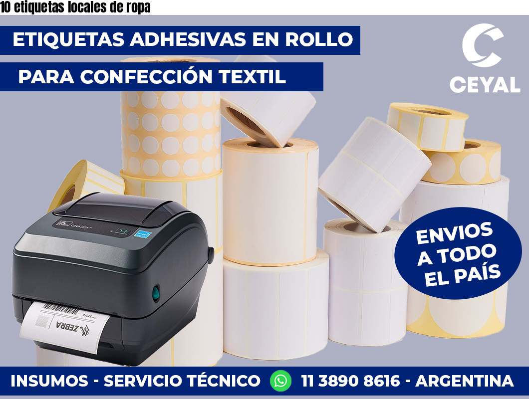 10 etiquetas locales de ropa