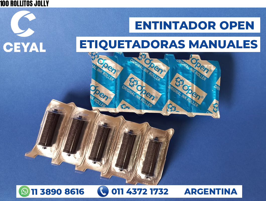 100 ROLLITOS JOLLY