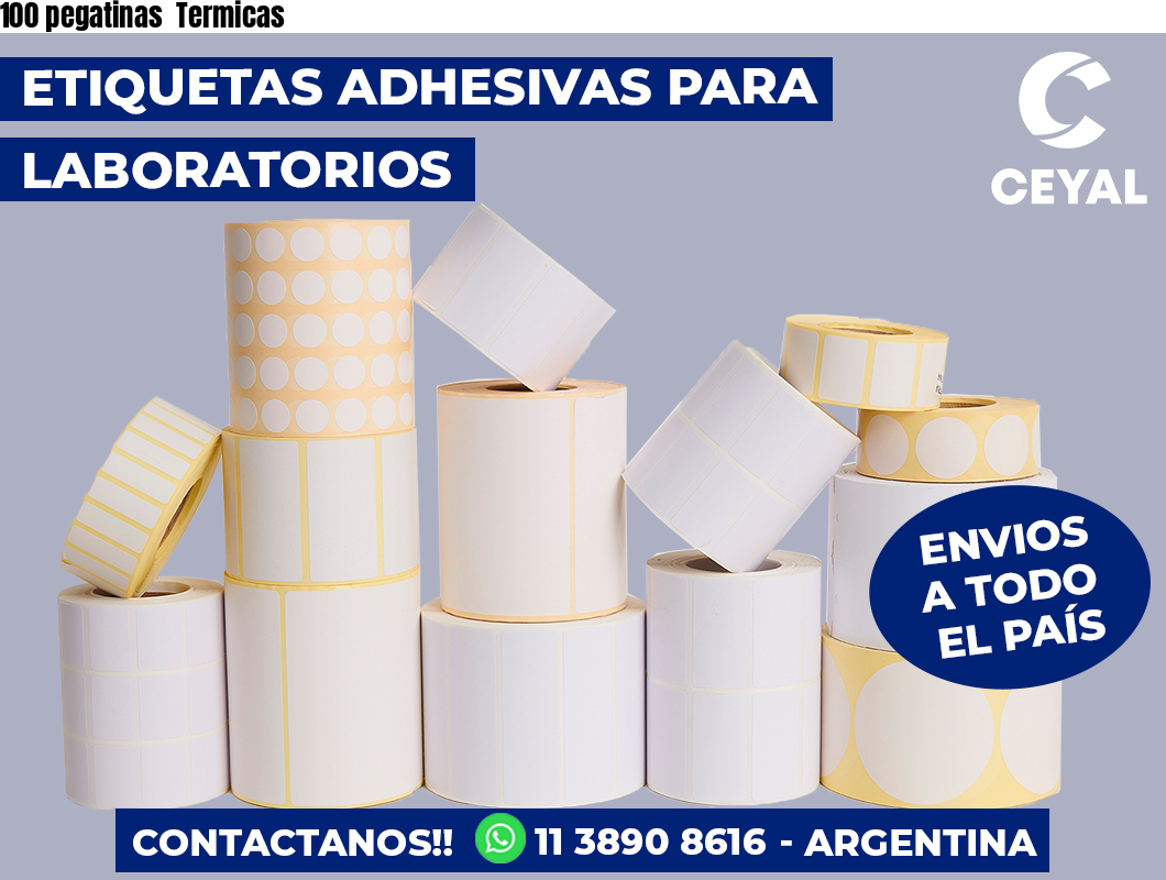 100 pegatinas  Termicas