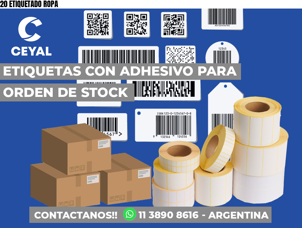 20 ETIQUETADO ROPA