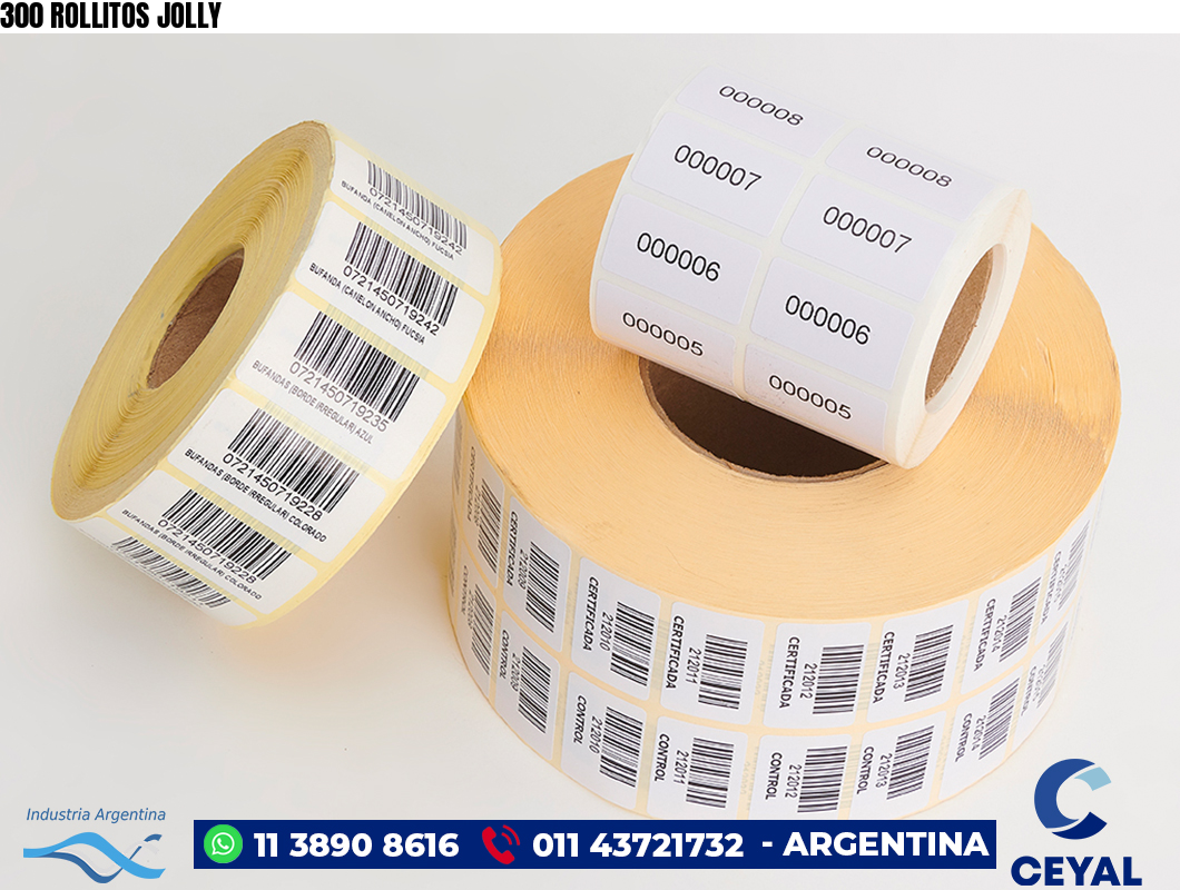 300 ROLLITOS JOLLY