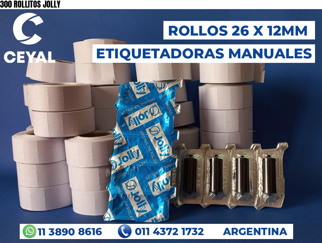 300 ROLLITOS JOLLY