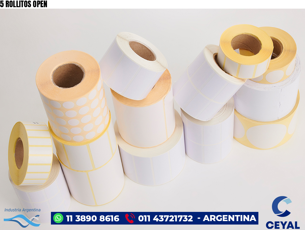 5 ROLLITOS OPEN