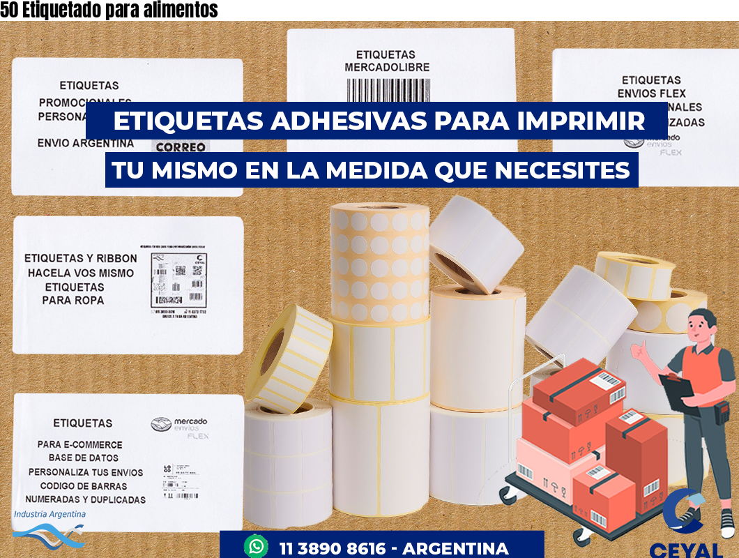 50 Etiquetado para alimentos