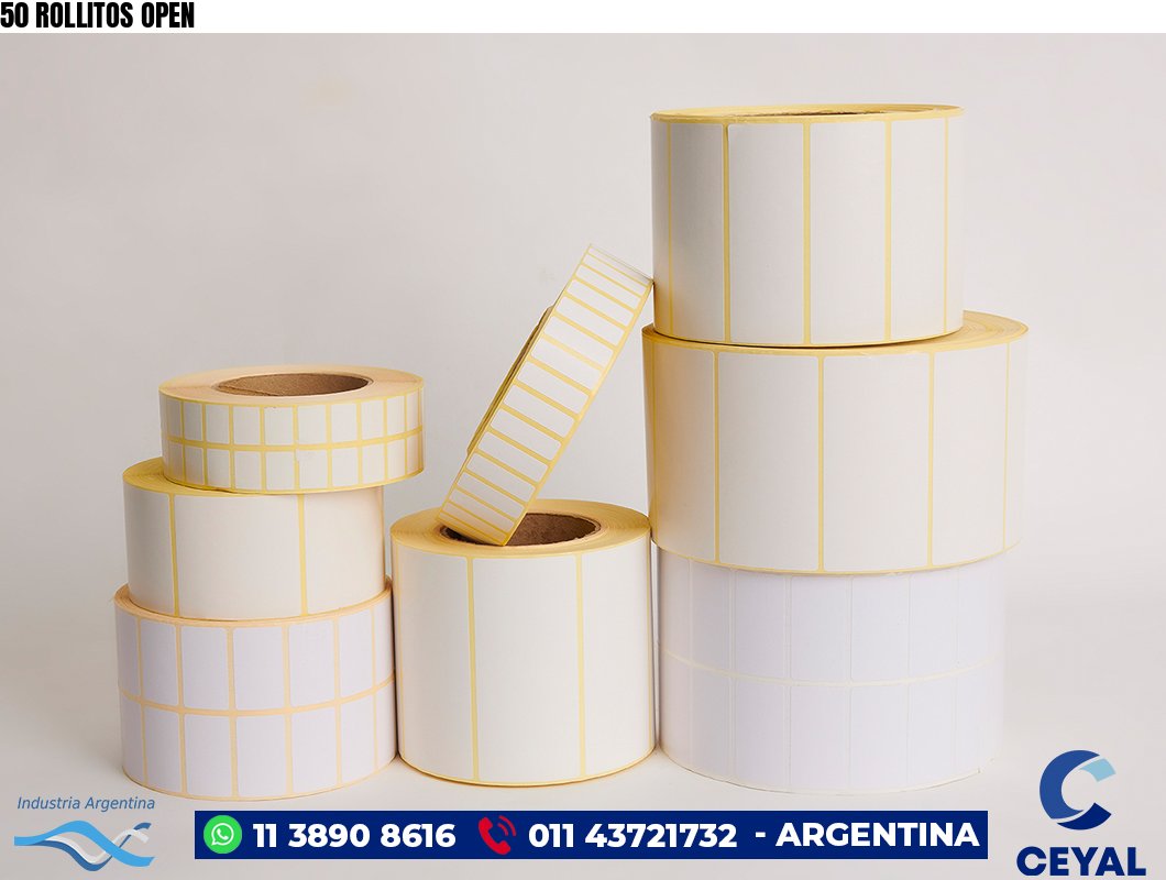 50 ROLLITOS OPEN