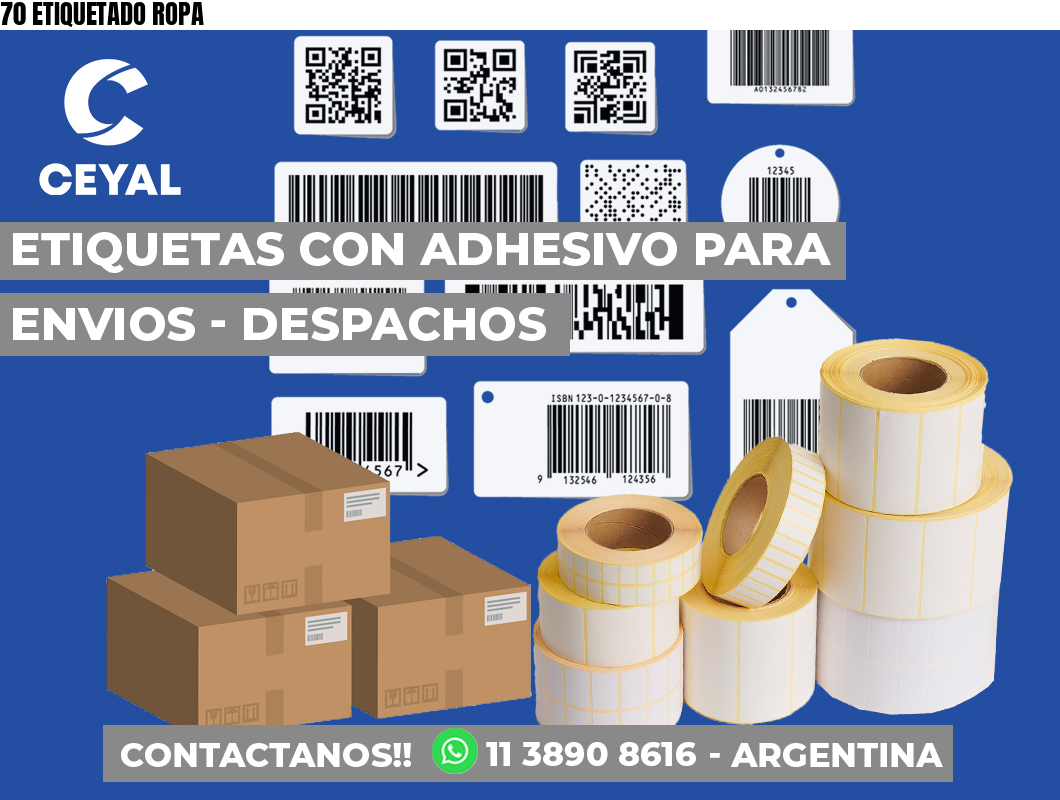 70 ETIQUETADO ROPA
