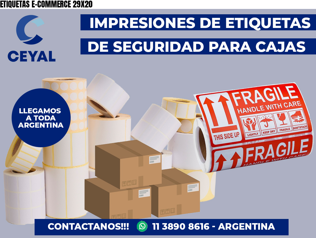 ETIQUETAS E-COMMERCE 29X20