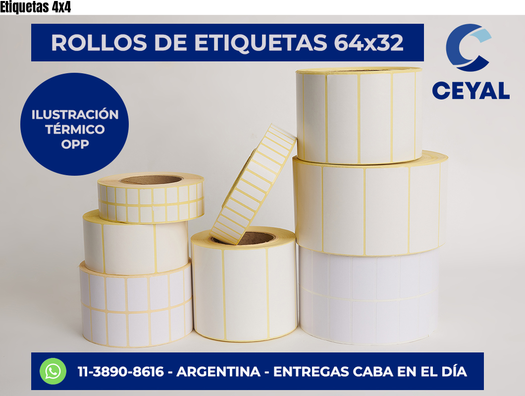 Etiquetas 4×4