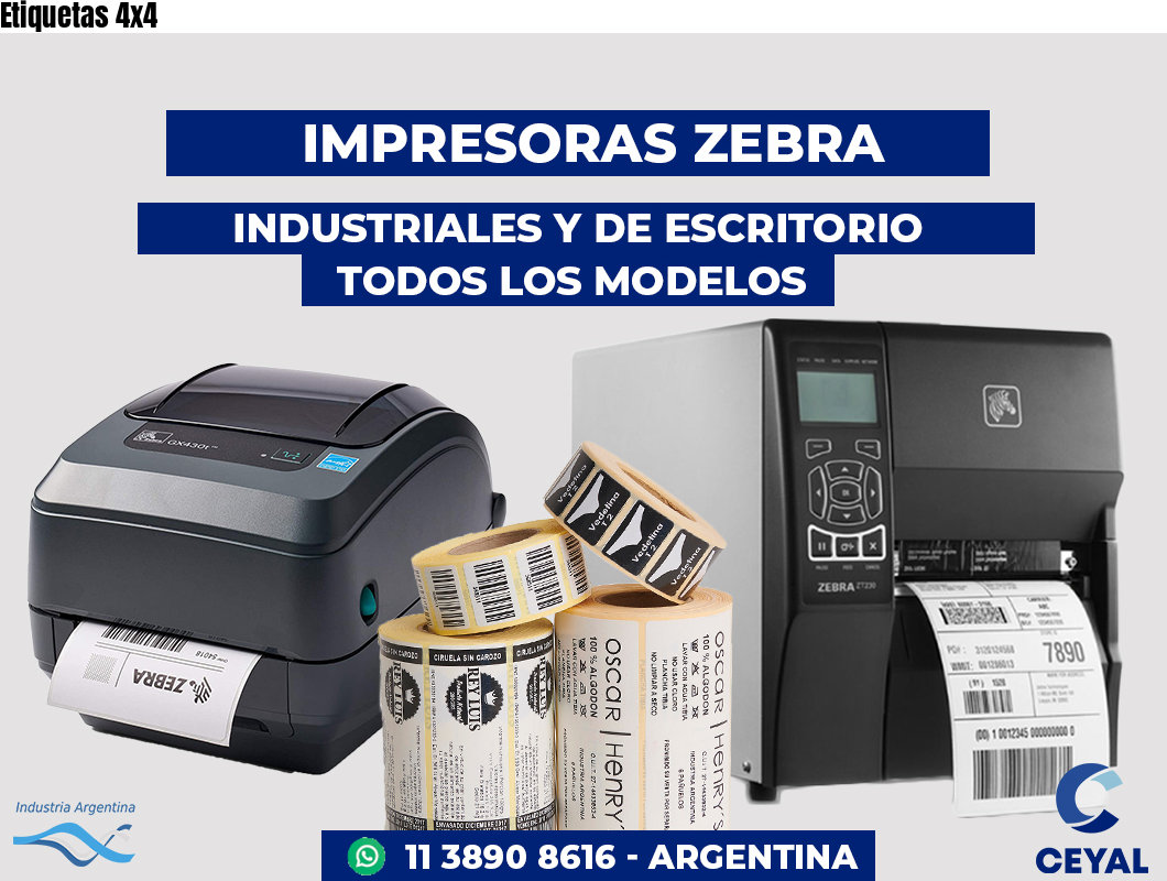 Etiquetas 4x4