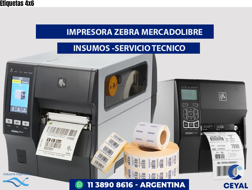 Etiquetas 4x6
