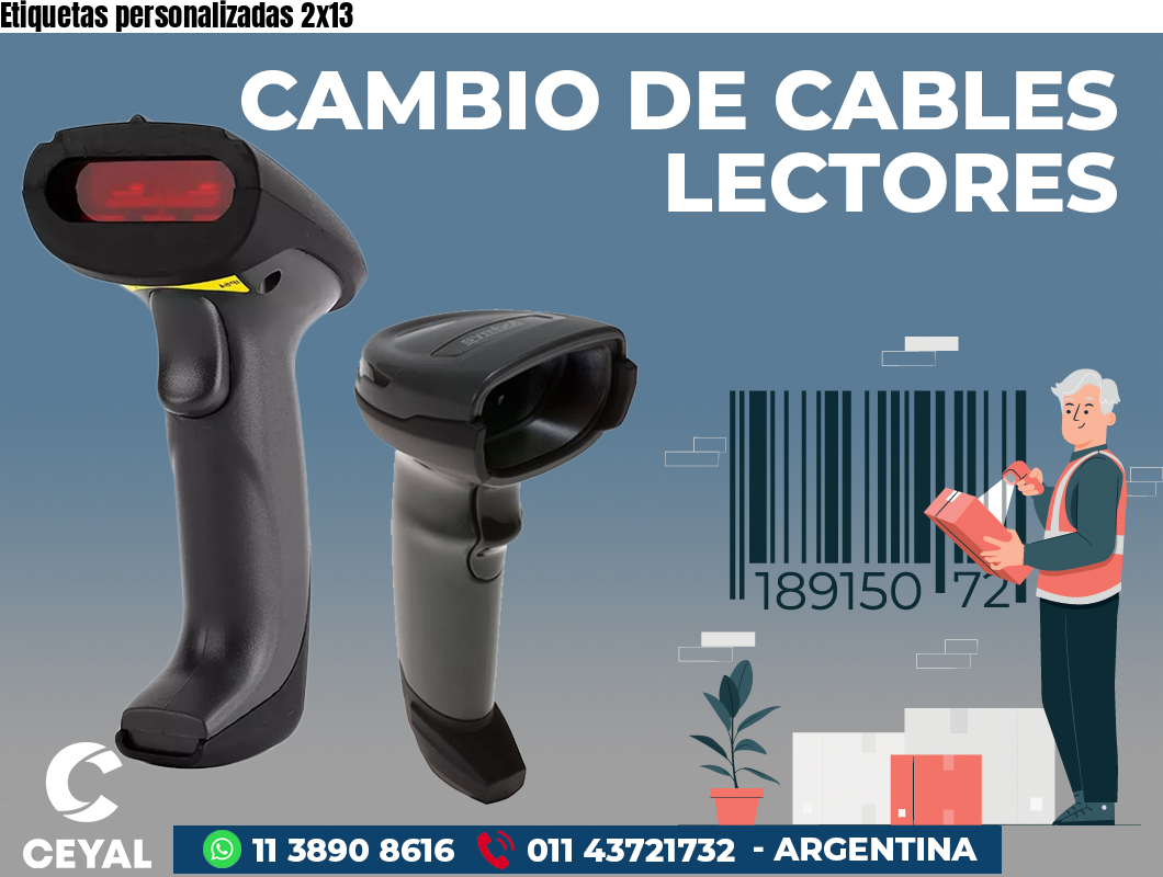 Etiquetas personalizadas 2x13