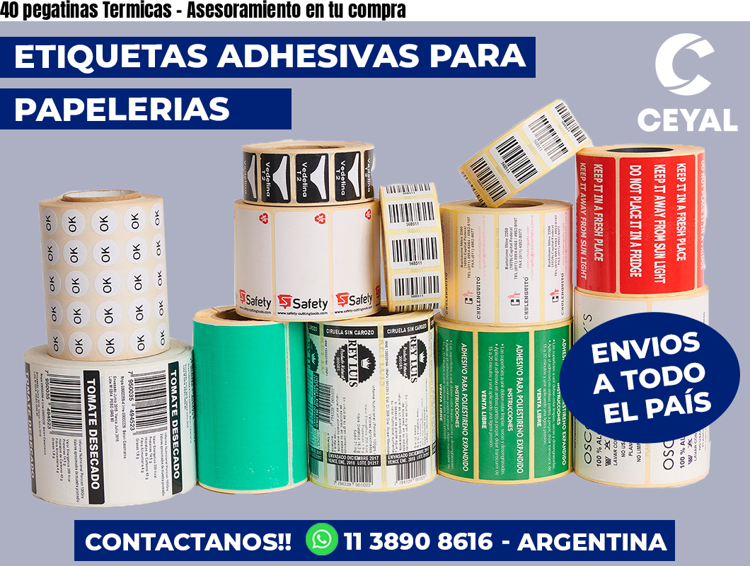 40 pegatinas Termicas – Asesoramiento en tu compra
