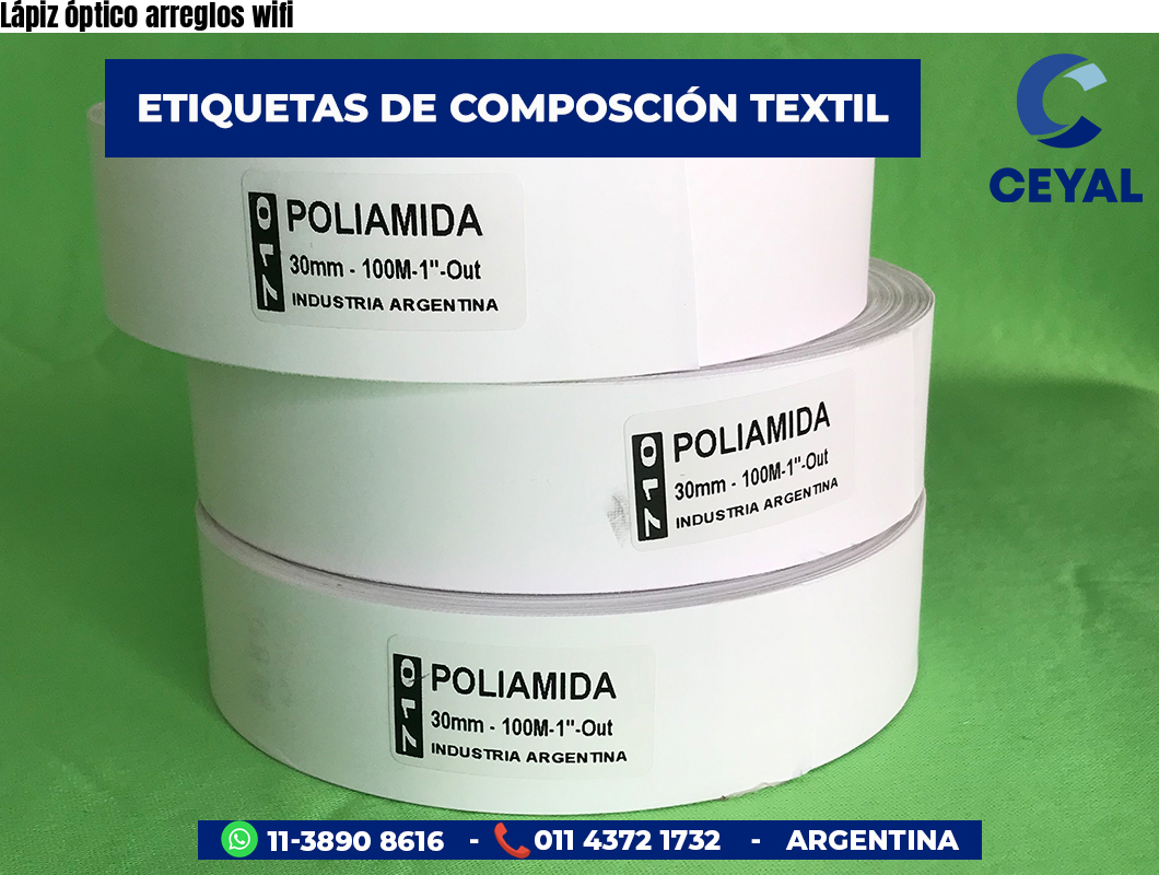 Lápiz óptico arreglos wifi