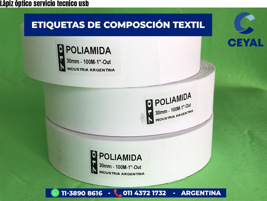 Lápiz óptico servicio tecnico usb