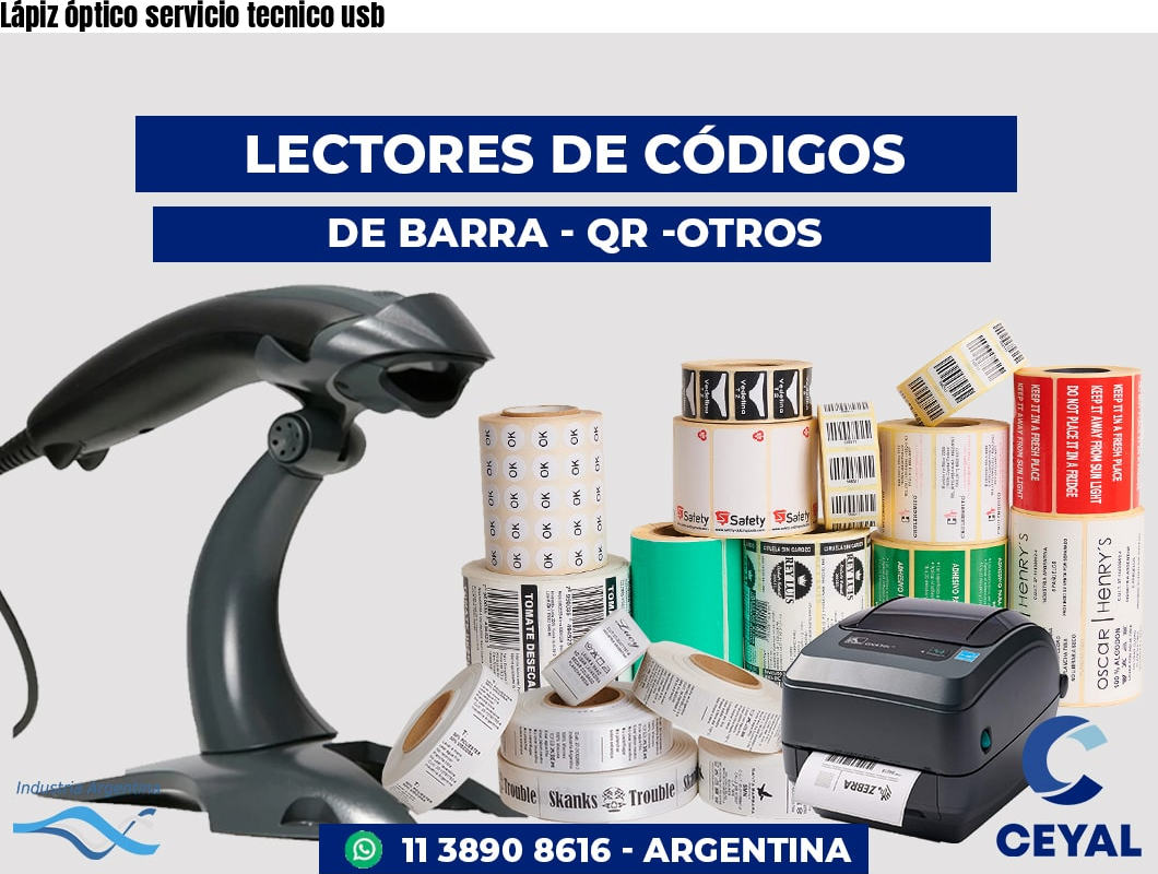 Lápiz óptico servicio tecnico usb