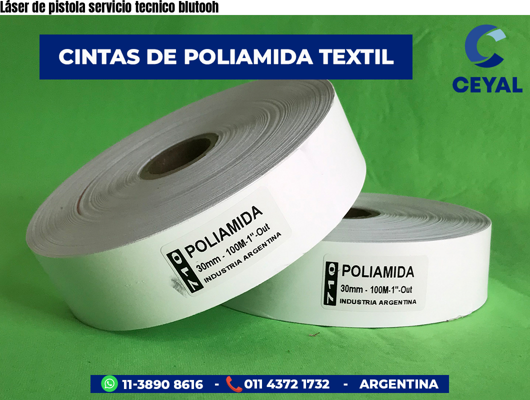 Láser de pistola servicio tecnico blutooh