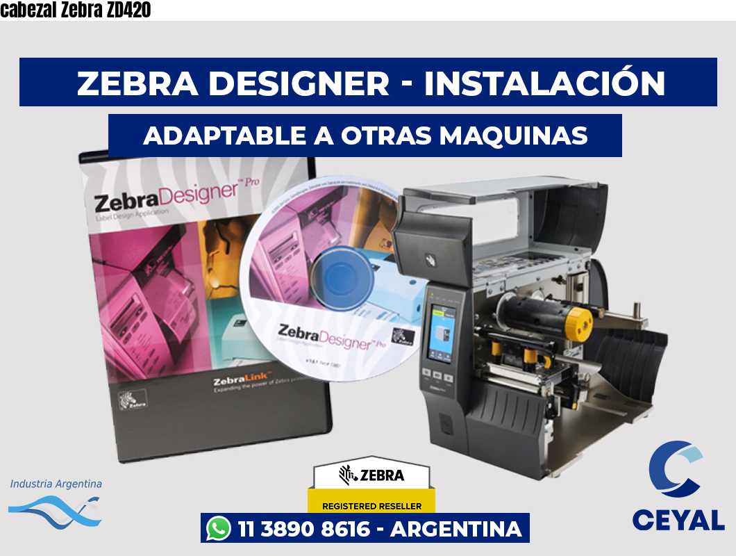 cabezal Zebra ZD420