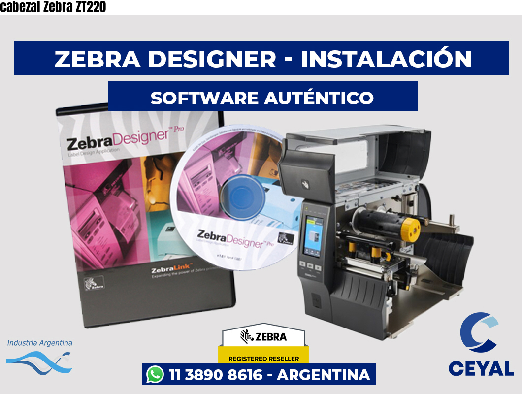 cabezal Zebra ZT220