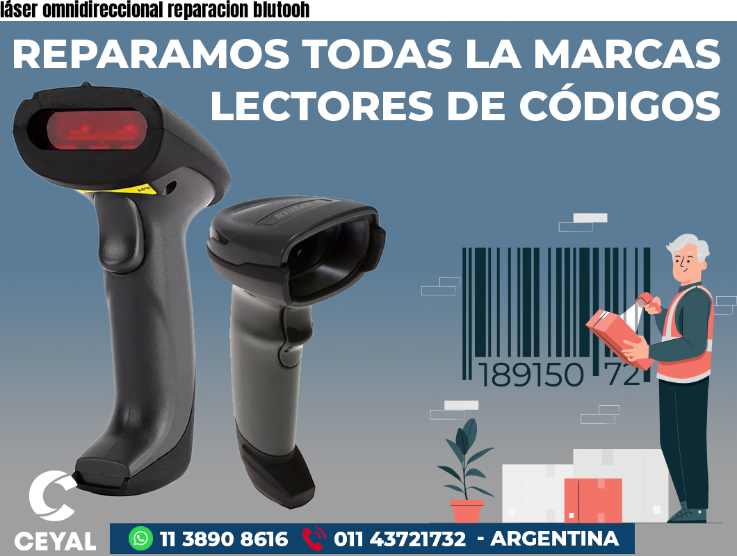 láser omnidireccional reparacion blutooh