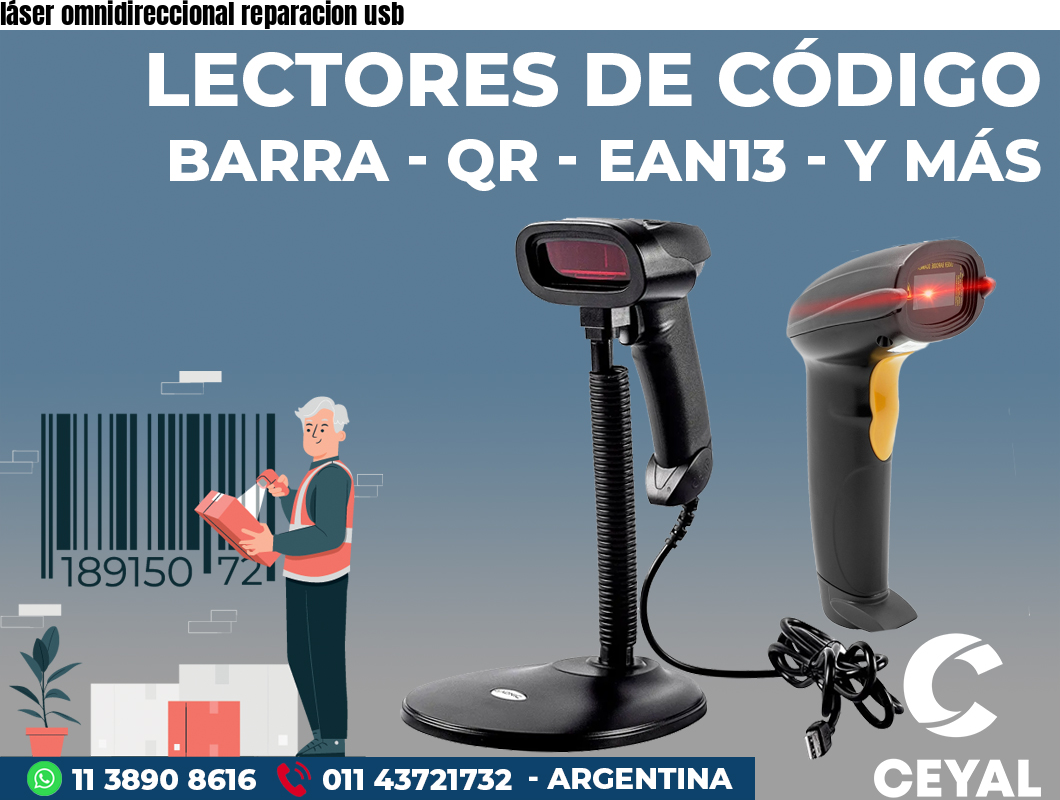 láser omnidireccional reparacion usb