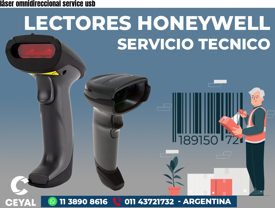 láser omnidireccional service usb