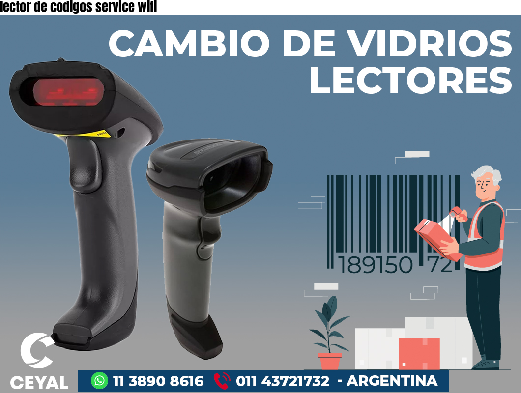 lector de codigos service wifi