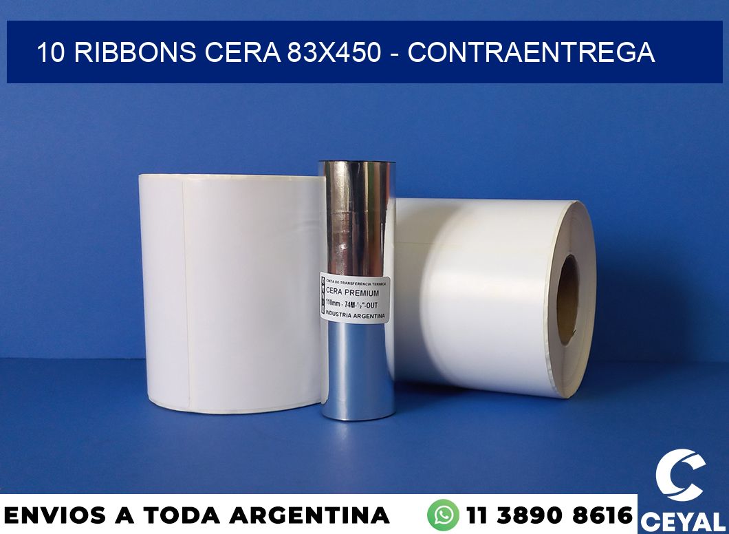 10 Ribbons cera 83×450 – contraentrega