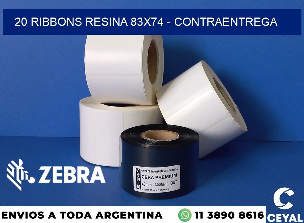 20 Ribbons resina 83x74 - contraentrega